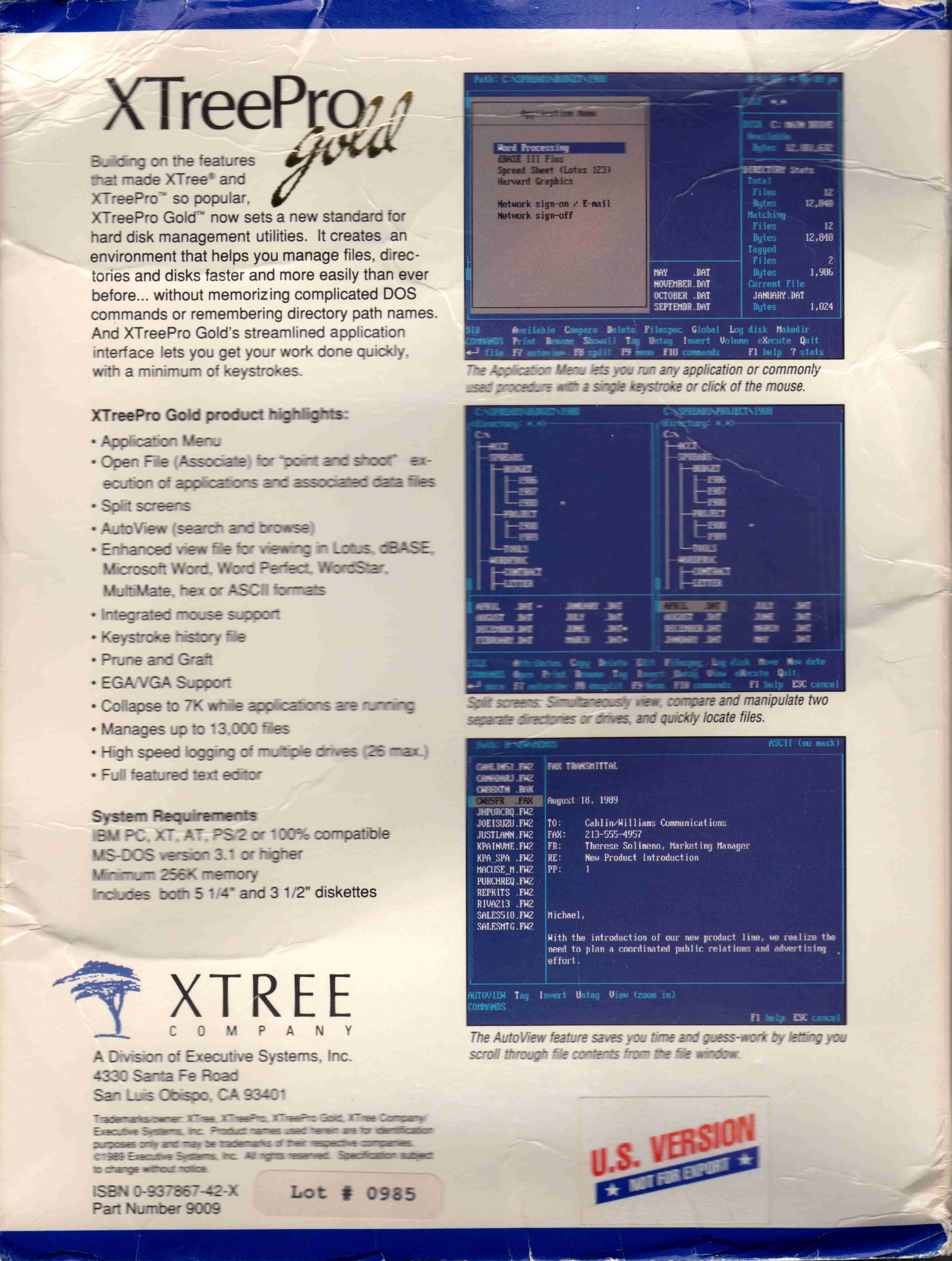 xtree gold for dos free download